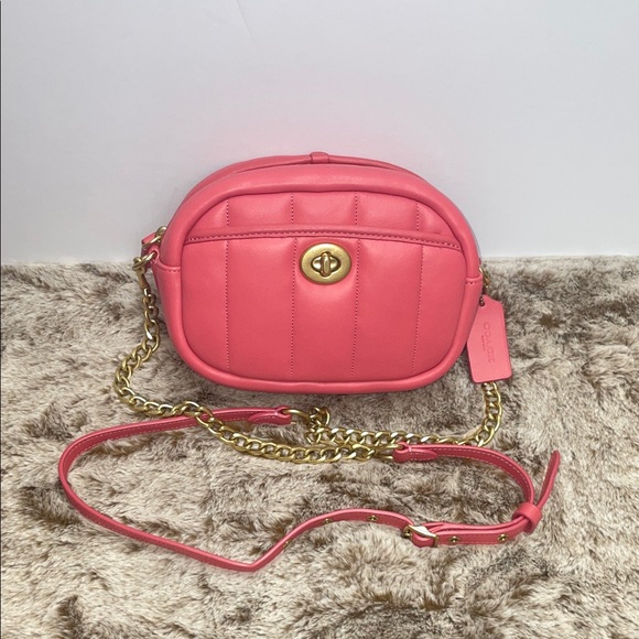 Coach Handbags - Coach Quilted Leather Camera Bag